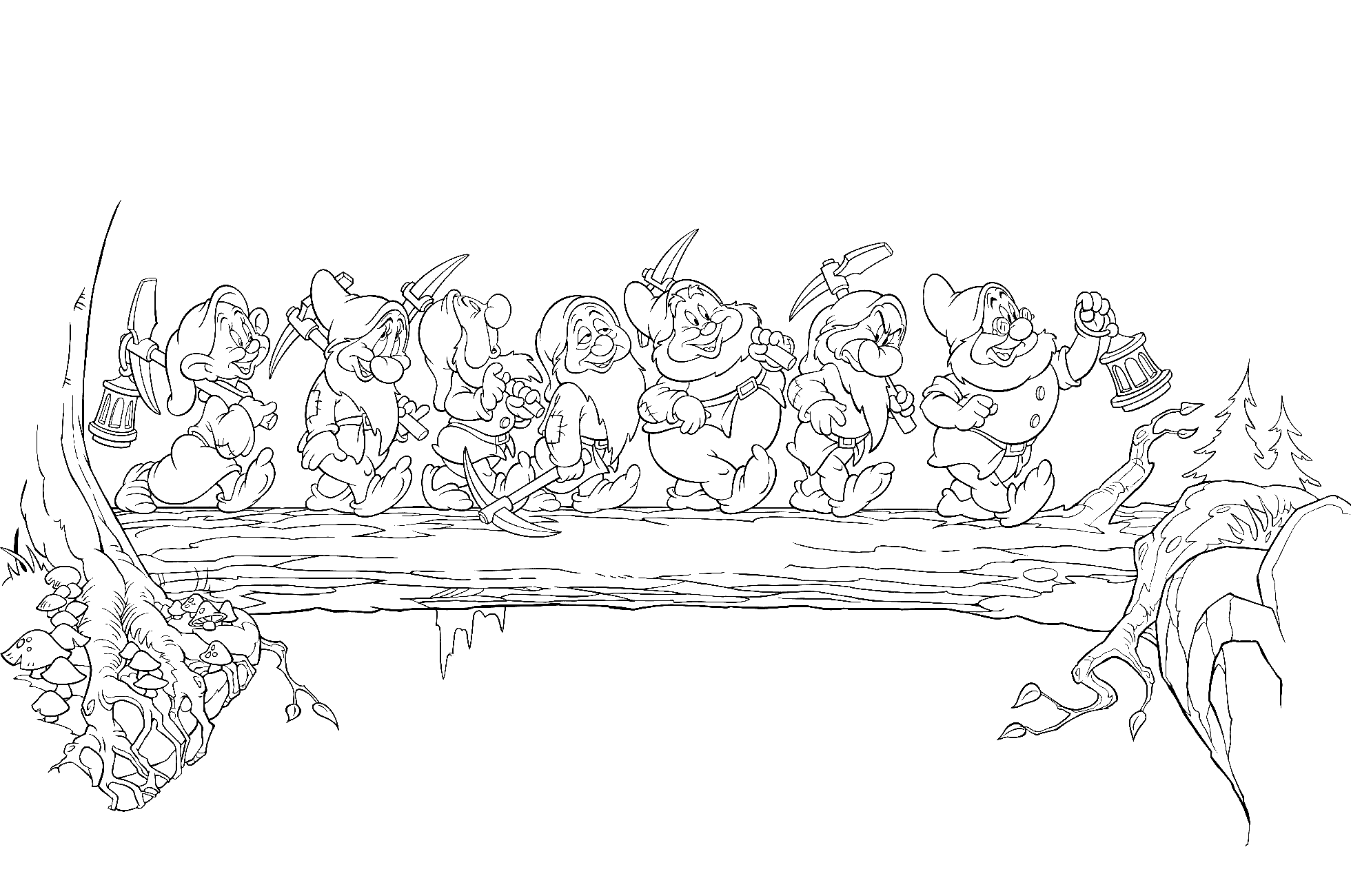 Эдвард Григ шествие гномов рисунок