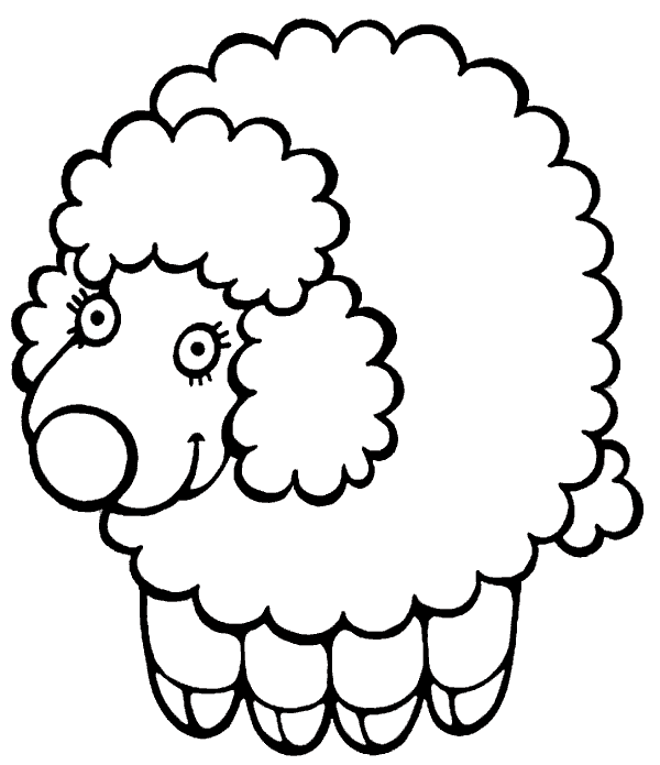 открытка на магните « овечка новогодняя »