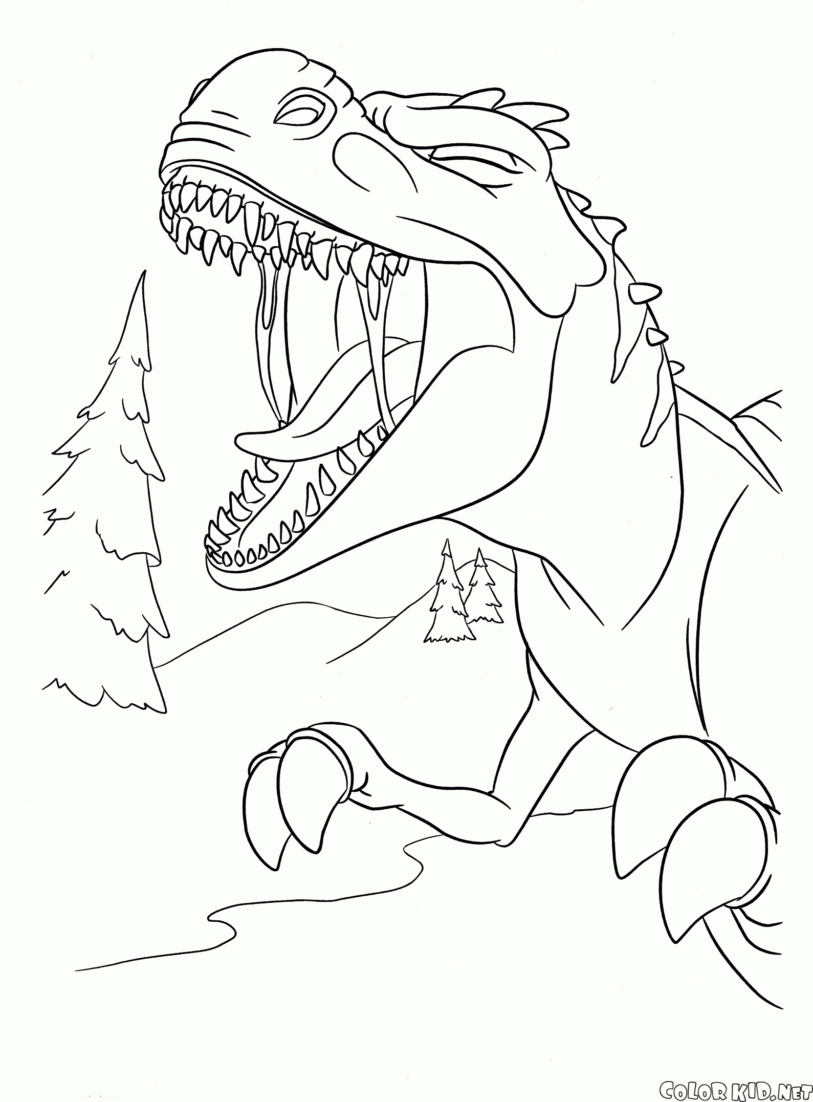 Громкий рёв динозавра