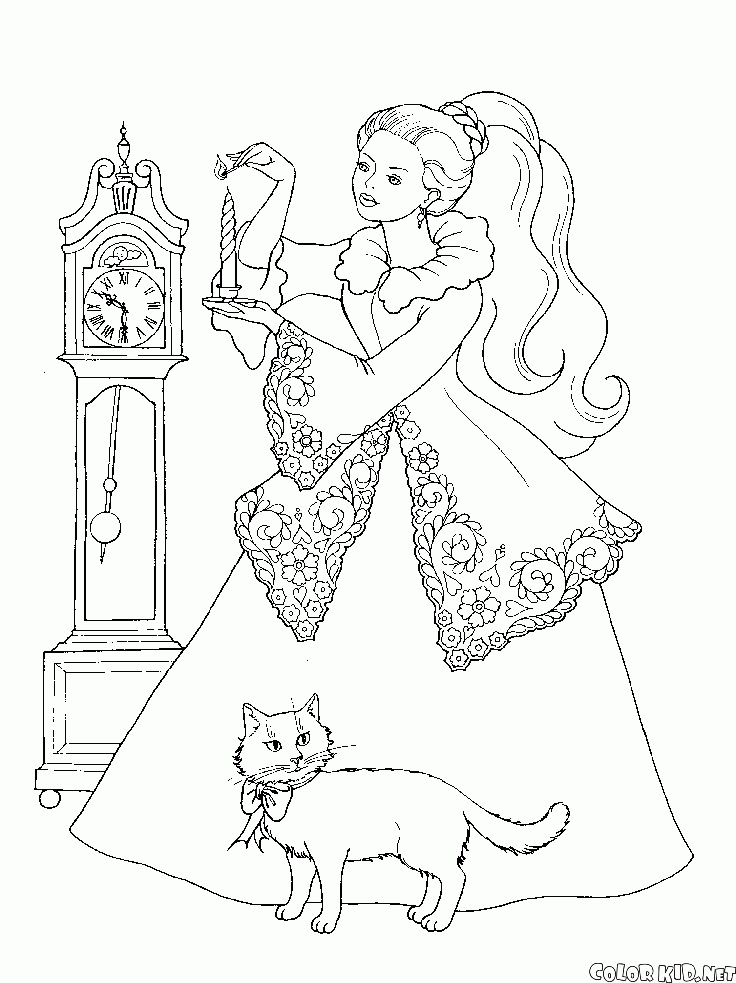 Принцесса и котик