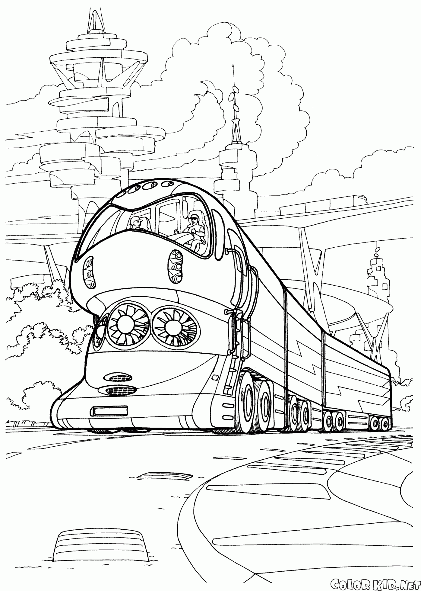 Высокотехнологичных поезд