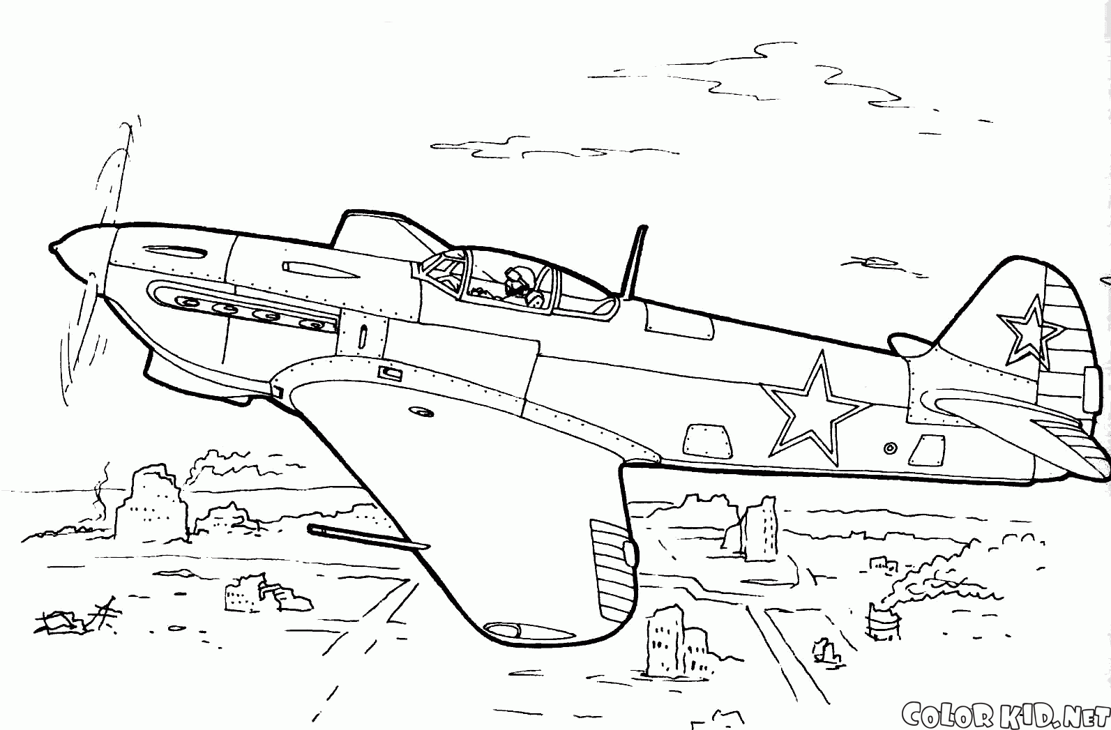 Истребитель Як-9р