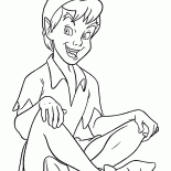 Питер Пэн смеется