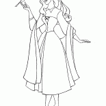 Аврора и птичка