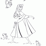 Аврора на прогулке