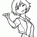 Девушка-герой