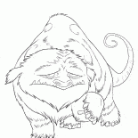 Грустное чудовище