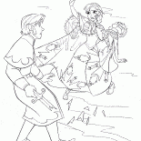 Анна защищает сестру