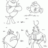 Ученики школы Монстров