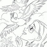 Голубчик летает