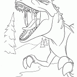 Громкий рёв динозавра