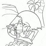 Рассел и птица