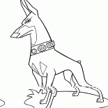 Электрический ошейник на собаке