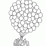 Домик летит