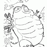 Насекомозавр атакован