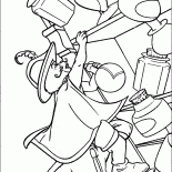 Кот падает с полки