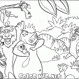 Глория с лемурчиком