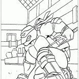 Рафаэль на роликах