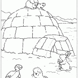 Домик эскимосов