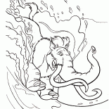 Мэнни в воде