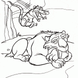 Опоссум пристает к Диего