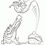 Скрат между рептилий