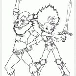 Дедушка и Артур