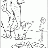 Слоненок и Маугли