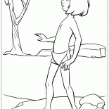 Маугли исследует джунгли