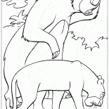 Балу и Багира в поиске