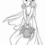 Белоснежка с корзинкой