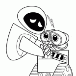 Ева чинит Валли