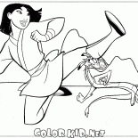 Тренировка Мулан и Мушу