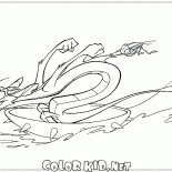 Мушу и сверчок на воде