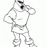 Злодей стражник