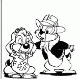 Дейл ругает Чипа