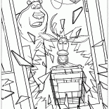 Олень и медведь