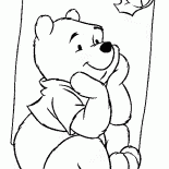 Винни и листок