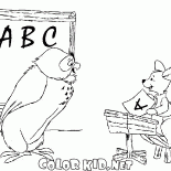 Сова и маленький кенгуру