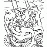 Русалочка с другом