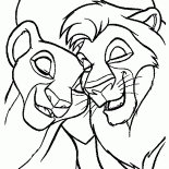 Влюбленные львы