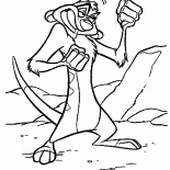 Тимон учится драться