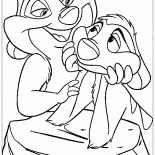 Тимон встречает невесту