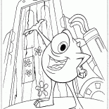 Майк починил дверь