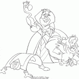 Алиса играет в крокет