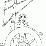 Марина за штурвалом