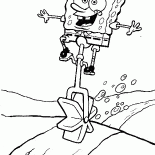 Губка Боб трюкач 