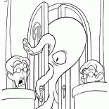 Осьминог на выставке