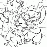 Стич хулиганит