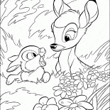 Заяц и Бэмби